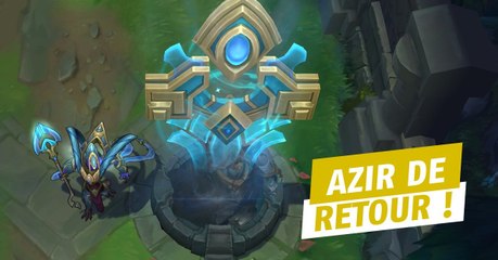 Télécharger la video: League of Legends : Azir ne devrait plus être un troll pick avec ce patch