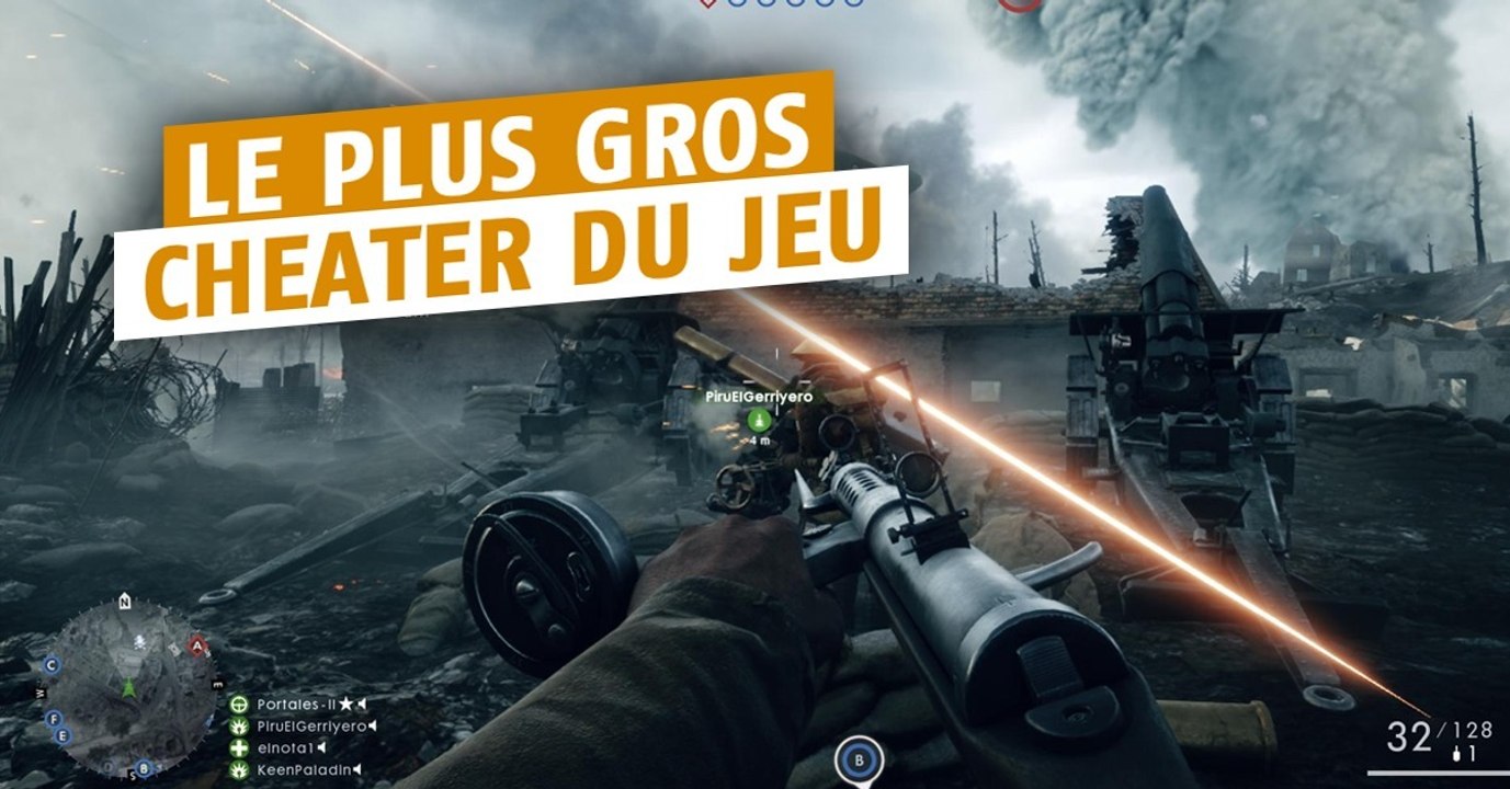 Battlefield 1 : l'un des meilleurs joueurs du jeu était finalement un cheater