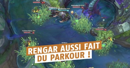 League of Legends : Rengar peut traverser toute la map sans toucher le sol
