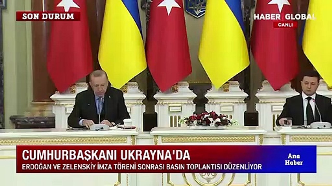 Son dakika Kiev'de kritik zirve sona erdi! Erdoğan: Ukrayna'nın toprak bütünlüğünü destekliyoruz