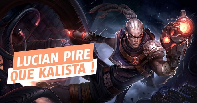 League of Legends : c'est dur à croire mais Lucian est désormais le pire ADC