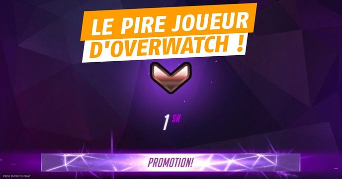 Overwatch : le plus mauvais joueur du classement est de retour !