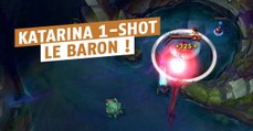 League of Legends : la nouvelle Katarina peut one-shot le baron Nashor