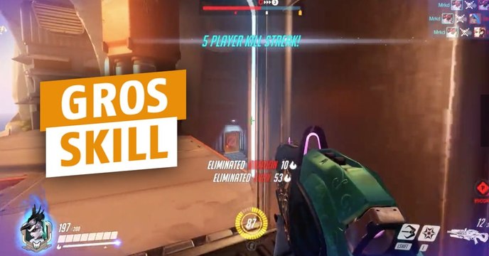 Overwatch : ce joueur maîtrise Fatale à la perfection