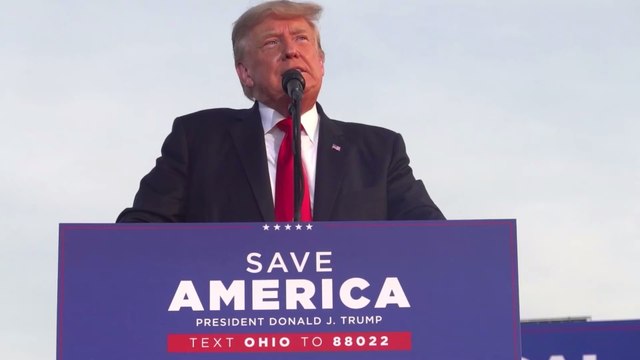 Joe Biden soll zurücktreten : Donald Trump kritisiert Afghanistan-Strategie