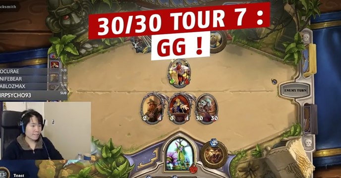 Hearthstone : ce joueur nous montre comment invoquer une 30/30 au tour 7 en toute sérénité
