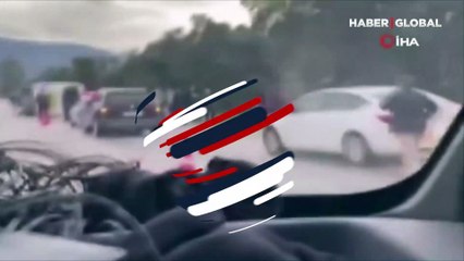 Muğla'da öğrencileri taşıyan minibüs kaza yaptı!  12 öğrenci yaralı