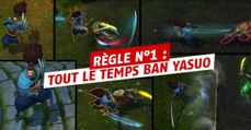 League of Legends : pourquoi faut-il tout le temps ban Yasuo
