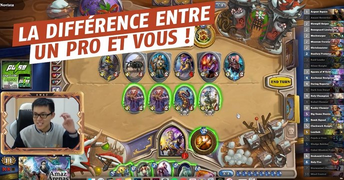 Hearthstone : voici la différence entre un streamer pro et vous