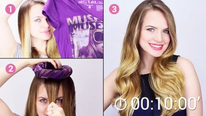 Vous voulez de jolies boucles ? Voici comment faire avec un objet qu'on a toutes !