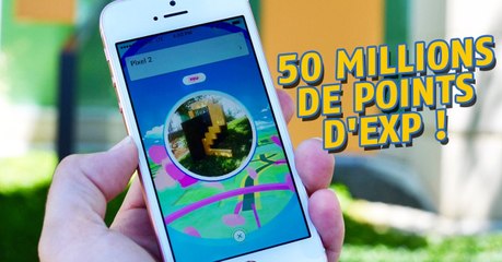 Pokémon GO : un joueur a atteint les 50 millions de points d'expérience