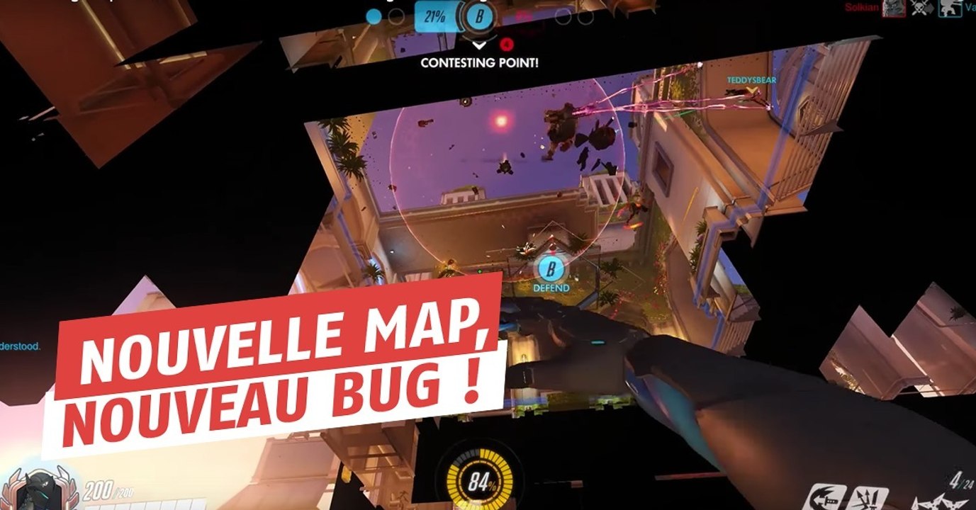 Overwatch : ce bug sur Oasis permet à n'importe qui de tirer en étant en dessous de la map
