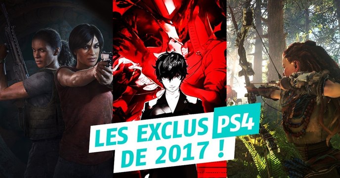 Sony présente toutes ses exclusivités PS4 à venir en 2017