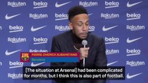 Aubameyang's Arsenal problems were 'only' with Arteta