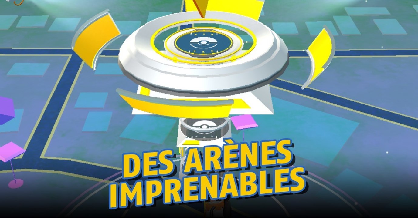Pokémon Go : certaines arènes sont imprenables à cause d'un bug