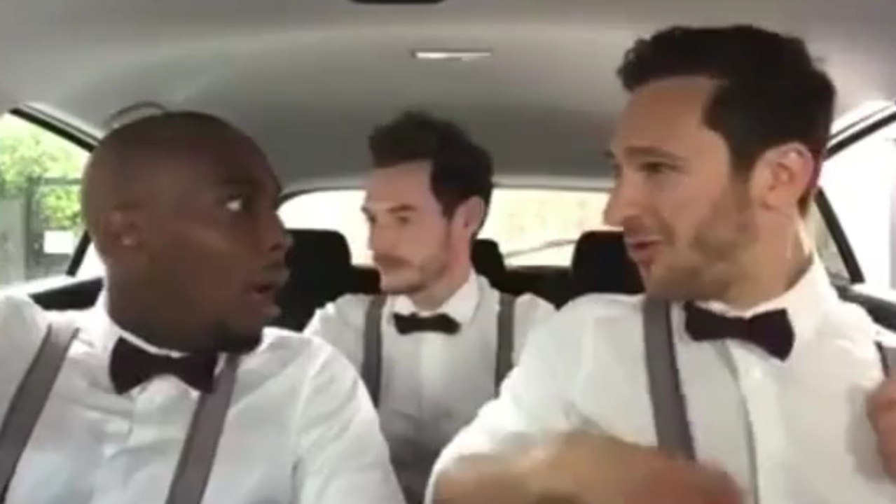 Ces 3 mecs font un truc totalement dingue dans leur voiture