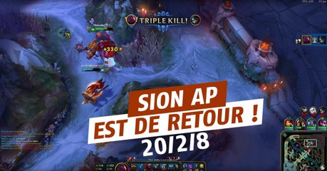 League of Legends : Sion AP est de retour, pour vous jouer un mauvais tour