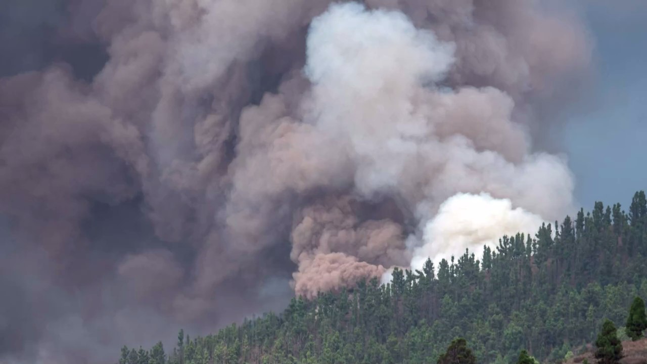 Spanien: Bilder vom Ausbruch des Vulkans Cumbre Vieja auf der Insel La Palma