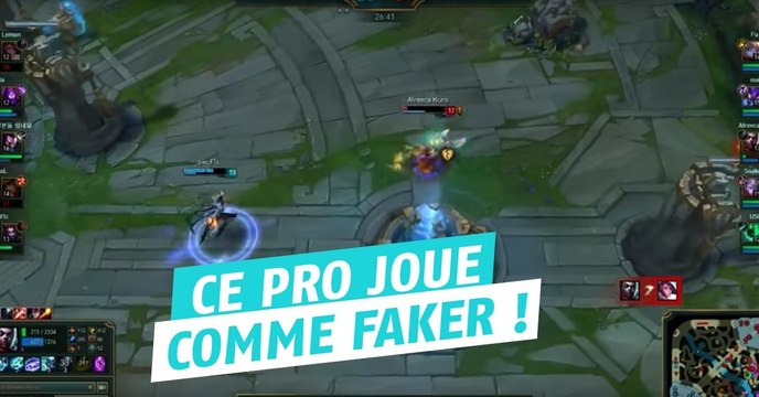 League of Legends : quand Kuro se prend pour Faker avec son Ekko