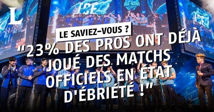 League of Legends : 23 % des pros ont déja joué en état d'ivresse