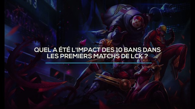 League of Legends : le premier match officiel a eu lieu avec 10 bans, voici le résultat