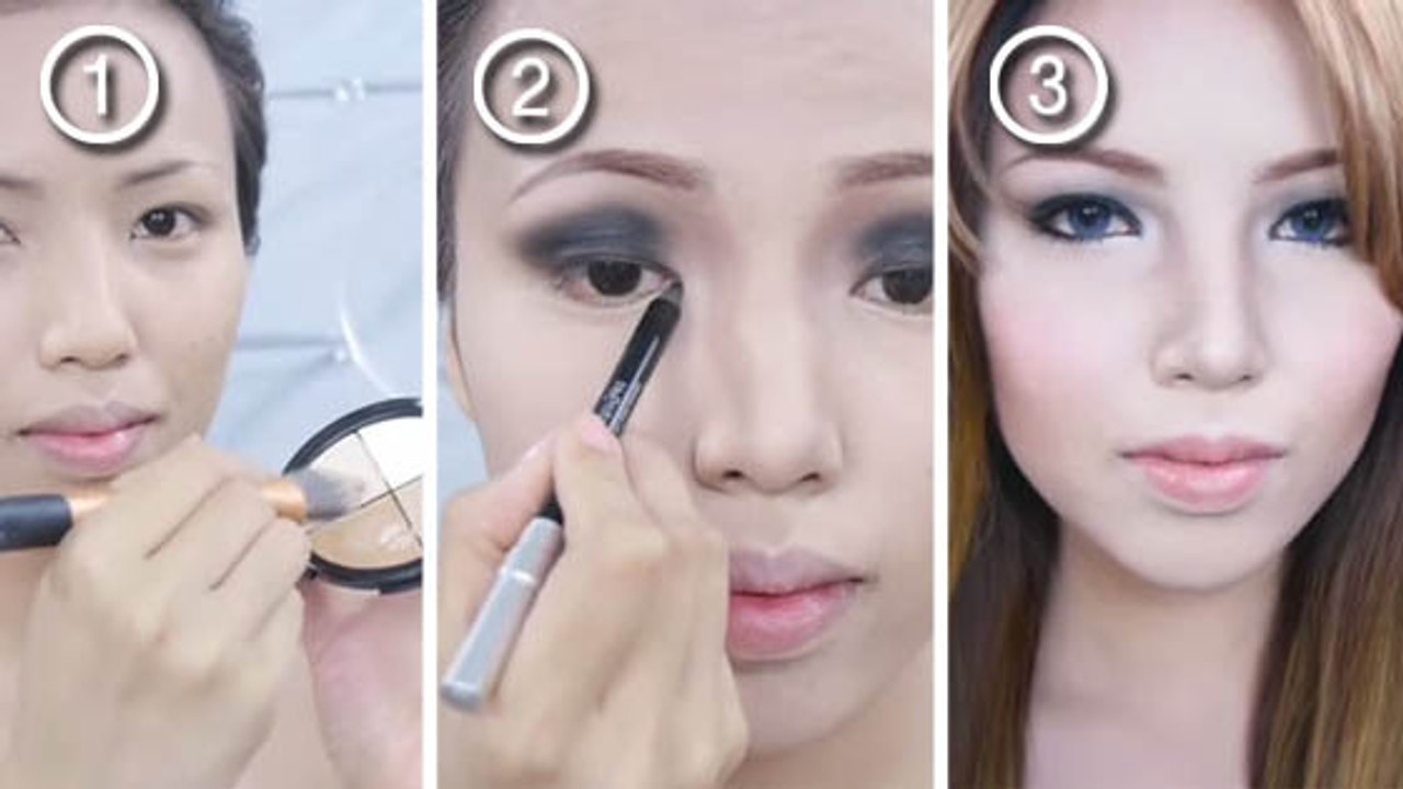 En quelques coups de pinceaux, elle se transforme en Jennifer Lawrence. C'est tout simplement hallucinant !