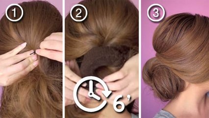 Ce chignon est parfait pour les soirées. Il est super élégant !