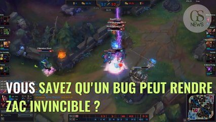 League of Legends : un nouveau bug rend Zac complètement invincible