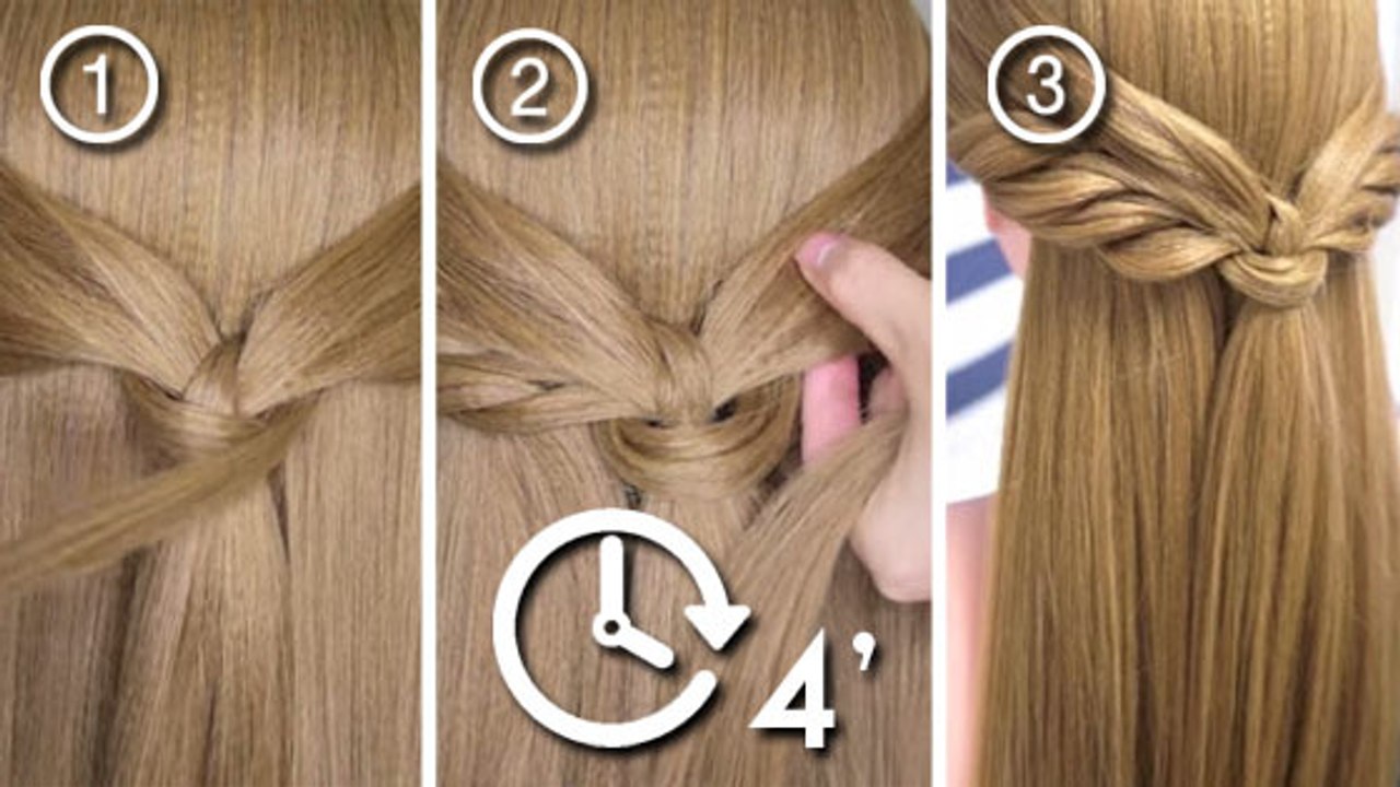 Ces tresses sont vraiment très élégantes. Et elles se font super rapidement !