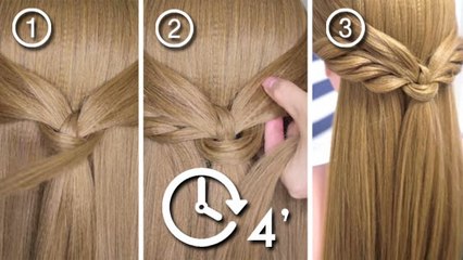 Ces tresses sont vraiment très élégantes. Et elles se font super rapidement !