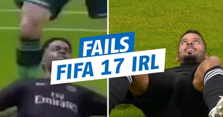 FIFA 17 : les pires bugs du jeu reproduits sur un vrai terrain de foot