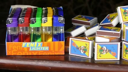 SHREDDING 100 LIGHTERS! AWESOME VIDEO!