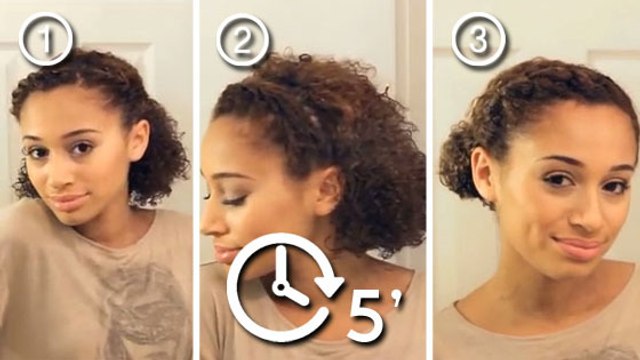 Vous ne savez jamais comment coiffer vos cheveux frisés ? Voici un max d'idées !