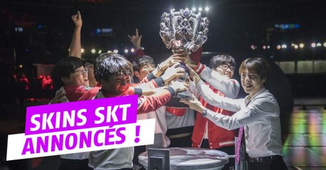League of Legends : les SKT T1 présentent leur troisième fournée de skin