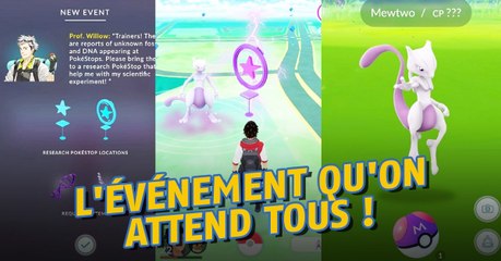 Pokémon Go : un joueur a imaginé un événement parfait pour Mewtwo