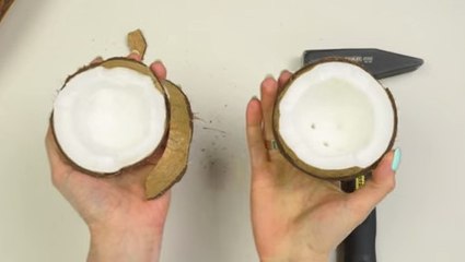 Voici la meilleure façon d'ouvrir une noix de coco !