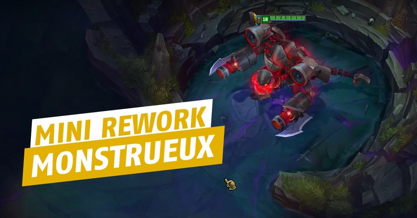 League of Legends : Cho'Gath va devenir un vrai monstre avec son nouvel ultime