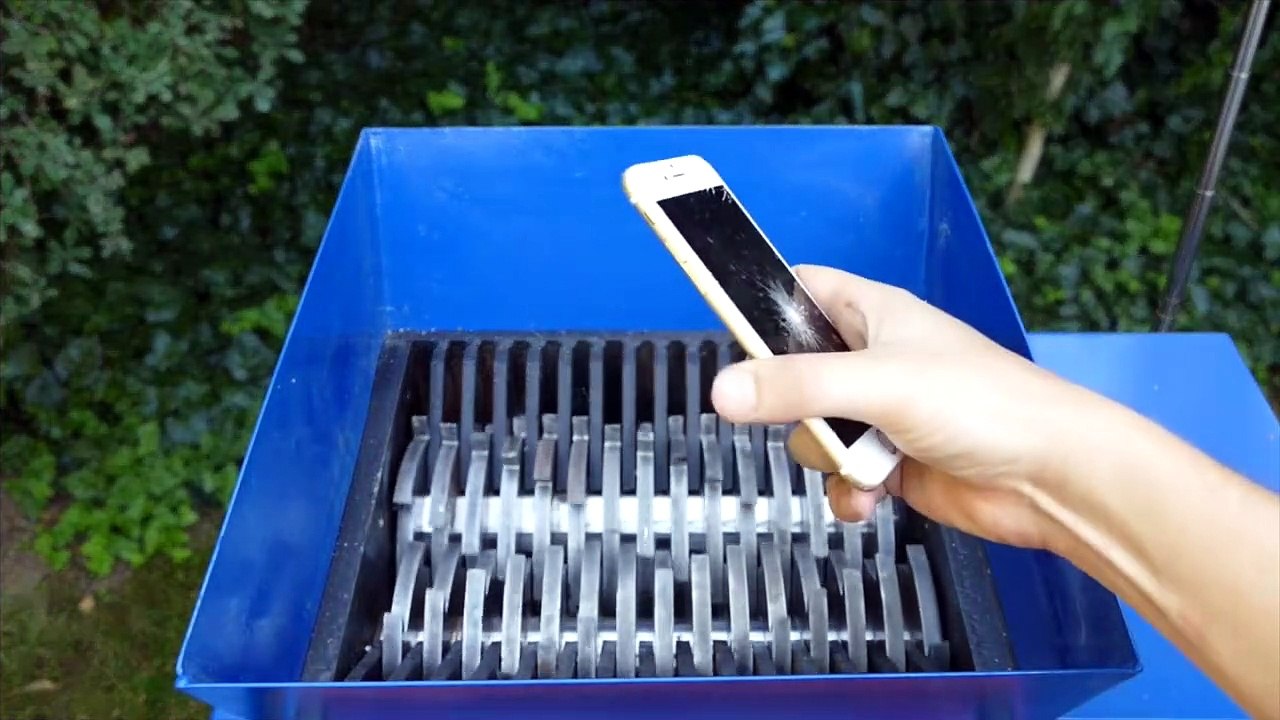 SHREDDING APPLE PRODUCTS (IPHONE, IPAD) AND OTHER SMARTPHONES