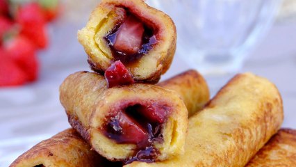 Facile à Faire - Episode 24 : Les roulés Nutella et fruits rouges