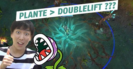 League of Legends : les mécaniques de Doublelift ne suffisent pas contre une plante