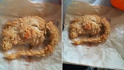 Un rat frit dans son menu au fast food ?