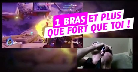 Overwatch :  ce joueur prouve qu'on peut tout faire avec le mental