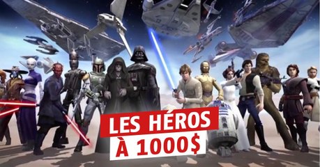 Star Wars Galaxy of Heroes : EA vend ses nouveaux personnages 1100$