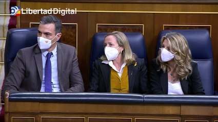 La cara del gobierno en los segundos que duró su derrota