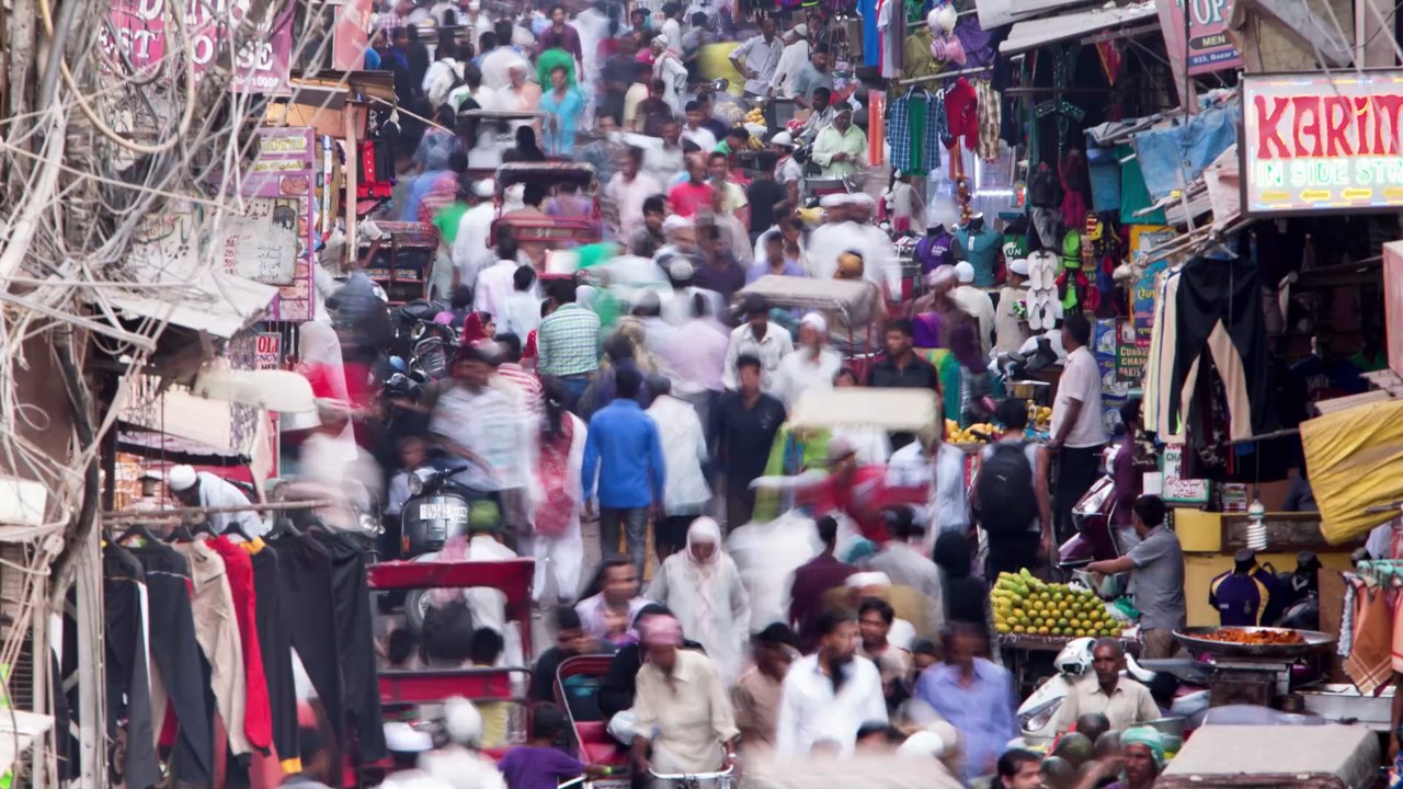 In Neu-Delhi überschreitet die Feinstaubbelastung den empfohlenen Wert um das 14-fache