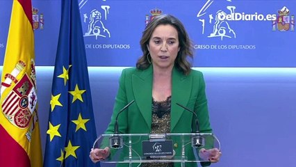 Cuca Gamarra explica que la mesa está reunida para valorar el error informático del voto