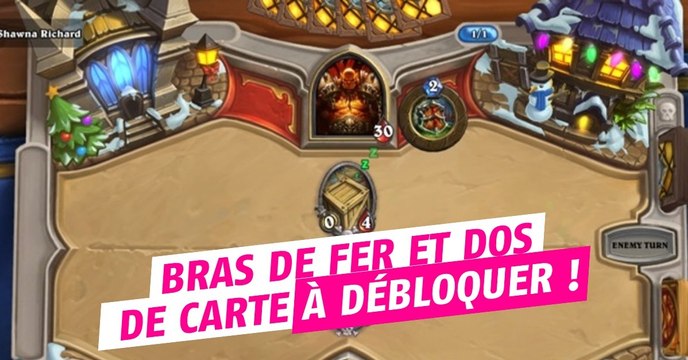 Hearthstone : ne ratez pas le bras de fer de la semaine pour gagner un Dos de carte