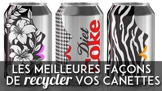 Voici la meilleure façon de recycler vos canettes de soda