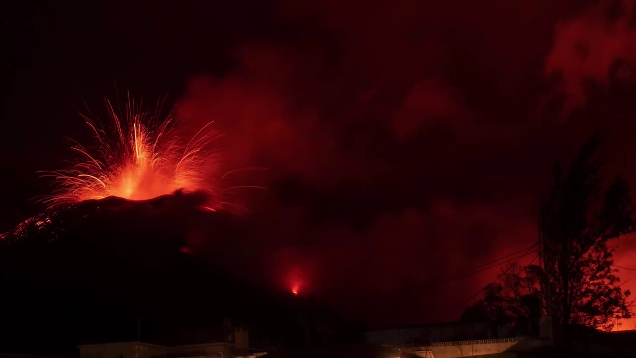 Cumbre vieja: vulkanausbruch auf la palma ist der längste der geschichte