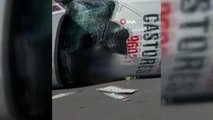 Son dakika haber! Meksika'da sürücünün öldüğü kazada tırdaki ürünler yağmalandı